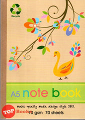 [TOPBOOKS SBS] Recycle A5 Notebook 70 gsm (70 sheets)
