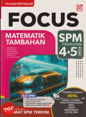 [TOPBOOKS Pelangi] Focus SPM Matematik Tambahan Tingkatan 4 5 KSSM (2025)