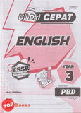 [TOPBOOKS PEP] Uji Diri CEPAT PBD English Year 3 KSSR Semakan (2024)