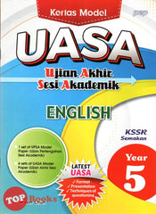 [TOPBOOOKS PEP] Kertas Model UASA English Year 5 KSSR Semakan (2023)