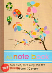 [TOPBOOKS SBS] Recycle A5 Notebook 70 gsm (70 sheets)