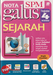 [TOPBOOKS Sasbadi] Nota Galus SPM Sejarah Tingkatan 4 KSSM (2024)