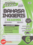 [TOPBOOKS Education] Modul Cepat Bahasa Inggeris Reading Year 6 Semakan KSSR (2025)