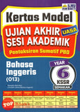 [TOPBOOKS Ilmu Bakti] Kertas Model UASA Pentaksiran Sumatif PBD Bahasa Inggeris Year 6 KSSR Semakan