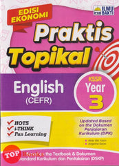 [TOPBOOKS Ilmu Bakti] Praktis Topikal English CEFR Year 3 KSSR (2025)