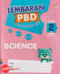 [TOPBOOKS Pelangi] Lembaran PBD Science Year 2 KSSR Semakan (2025)