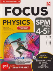 [TOPBOOKS Pelangi] Focus SPM Physics Form 4 5 KSSM DLP (2025)