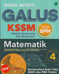 [TOPBOOKS Sasbadi] Modul Aktiviti Galus SPM Matematik Tingkatan 4 KSSM (2025)