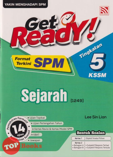 [TOPBOOKS Pelangi] Get Ready! SPM Sejarah Tingkatan 5 KSSM (2025)