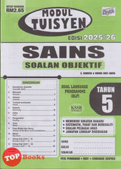 [TOPBOOKS Ilmu Didik] Modul Tuisyen Sains Soalan Objektif Tahun 5 KSSR Semakan DLP (2025)