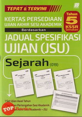 [TOPBOOKS Sasbadi] Kertas Persediaan UASA JSU Sejarah Tahun 5 KSSR Semakan (2025)