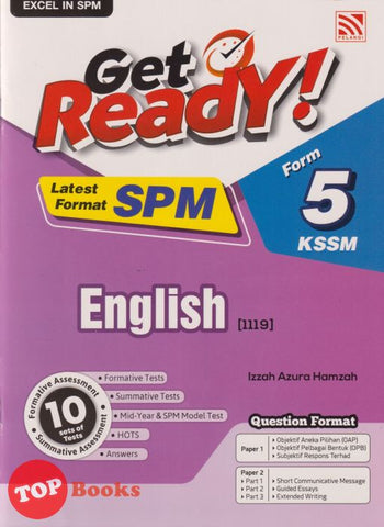 [TOPBOOKS Pelangi] Get Ready! SPM English Form 5 KSSM (2025)