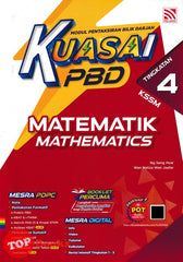 [TOPBOOKS Pelangi] Kuasai PBD Matematik Tingkatan 4 KSSM Dwibahasa (2024)