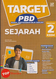 [TOPBOOKS Pelangi] Target PBD Sejarah Tingkatan 2 KSSM (2025)