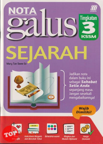 [TOPBOOKS Sasbadi] Nota Galus Sejarah Tingkatan 3 KSSM (2024)
