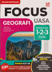 [TOPBOOKS Pelangi] Focus UASA Geografi Tingkatan 1 2 3 KSSM (2025)