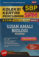 [TOPBOOKS Mahir] Koleksi Kertas Percubaan SPM SBP Ujian Amali Biologi KSSM Dwibahasa (2025)