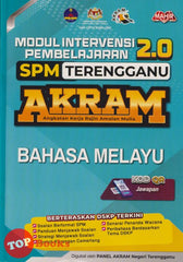[TOPBOOKS Mahir] Modul Intervensi Pembelajaran 2.0 SPM Terengganu AKRAM Bahasa Melayu (2025)