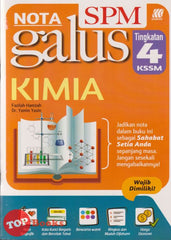 [TOPBOOKS Sasbadi] Nota Galus SPM Kimia Tingkatan 4 KSSM (2024)