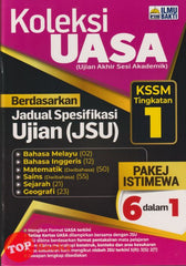 [TOPBOOKS Ilmu Bakti] Koleksi UASA 6 Dalam 1 Tingkatan 1 KSSM (2025)