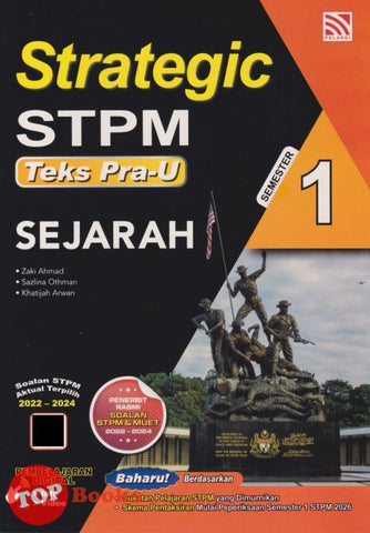 [TOPBOOKS Pelangi] Strategic STPM Teks Pra-U Sejarah Semester 1 (2025)