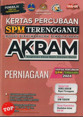 [TOPBOOKS Mahir] Kertas Percubaan SPM Terengganu AKRAM Perniagaan (2025)