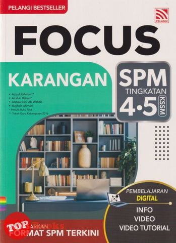 [TOPBOOKS Pelangi] Focus SPM Karangan Tingkatan 4 5 KSSM (2025)