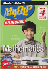 [TOPBOOKS Sasbadi] Modul Aktiviti MyDLP Bilingual Mathematics Year 4 KSSR Semakan (2025)