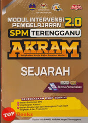 [TOPBOOKS Mahir] Modul Intervensi Pembelajaran 2.0 SPM Terengganu AKRAM Sejarah (2025)