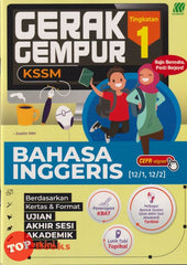 [TOPBOOKS Sasbadi] Gerak Gempur Bahasa Inggeris CEFR-Aligned Tingkatan 1 KSSM (2024)