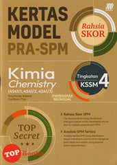 [TOPBOOKS Sasbadi] Kertas Model Pra SPM Rahsia Skor Kimia Tingkatan 4 KSSM Dwibahasa  (2025)