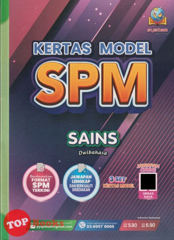 [TOPBOOKS System] Kertas Model SPM Sains Dwibahasa (2024)