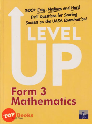 [TOPBOOKS SAP] Level Up Mathematics Form 3 (2025)