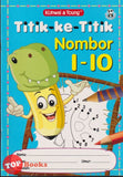[TOPBOOKS Kohwai Kids] Buku Aktiviti Prasekolah Titik Ke Titik Nombor 1-10
