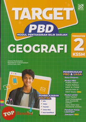 [TOPBOOKS Pelangi] Target PBD Geografi Tingkatan 2 KSSM (2025)