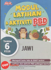 [TOPBOOKS Mahir] Modul Latihan & Aktiviti PBD Jawi Tahun 6 KSSR (2024)