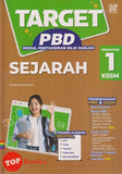 [TOPBOOKS Pelangi] Target PBD Sejarah Tingkatan 1 KSSM (2025)