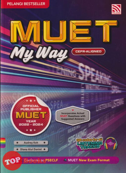 [TOPBOOKS Pelangi] MUET My Way CEFR Aligned (2025)
