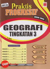 [TOPBOOKS Vision] Praktis Progresif Geografi Tingkatan 3 KSSM (2025)
