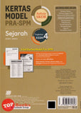 [TOPBOOKS Sasbadi] Kertas Model Pra SPM Rahsia Skor Sejarah Tingkatan 4 KSSM (2025)