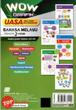 [TOPBOOKS Sasbadi] Wow Grafik UASA Bahasa Melayu Tingkatan 2 KSSM (2023)