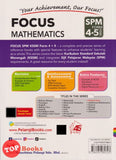 [TOPBOOKS Pelangi] Focus SPM Mathematics Form 4 5 KSSM DLP (2025)