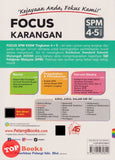 [TOPBOOKS Pelangi] Focus SPM Karangan Tingkatan 4 5 KSSM (2025)