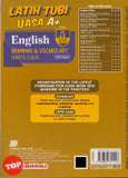 [TOPBOOKS Sasbadi] Latih Tubi UASA A+ English CEFR Aligned Grammar & Vocabulary Parts 2 & 5 Year 5 KSSR Semakan (2025)