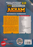 [TOPBOOKS Mahir] Modul Intervensi Pembelajaran 2.0 SPM Terengganu AKRAM Matematik Tambahan Dwibahasa (2025)
