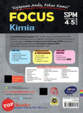 [TOPBOOKS Pelangi] Focus SPM Kimia Tingkatan 4 5 KSSM (2023)