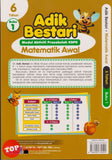 [TOPBOOKS Ilmu Bakti] Adik Bestari Modul Aktiviti Prasekolah KSPK Matematik Awal 6 Tahun Buku 1 (2025)