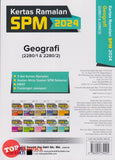 [TOPBOOKS Ilmu Bakti] Kertas Ramalan SPM Geografi (2024)