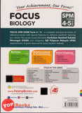 [TOPBOOKS Pelangi] Focus SPM Biology Form 4 5 KSSM DLP (2025)