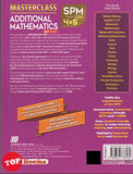[TOPBOOKS Sasbadi] Masterclass SPM Additional Mathematics DLP Forms 4 & 5 KSSM (2024)